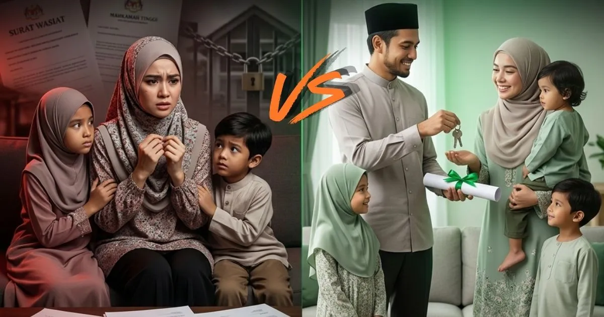 Hibah vs Faraid - Perbandingan perancangan harta Islam