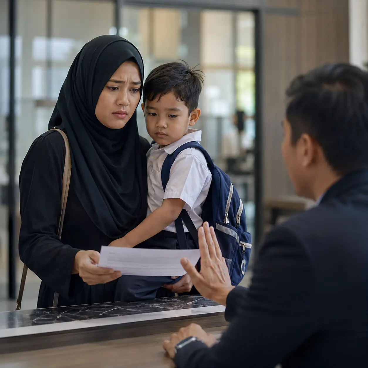 Anak kecil tidak terjaga tanpa wali harta