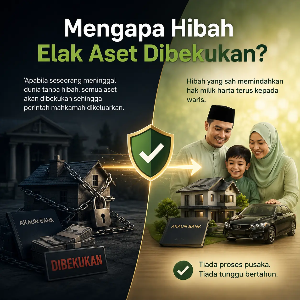 Mengapa Hibah Elak Aset Dibekukan