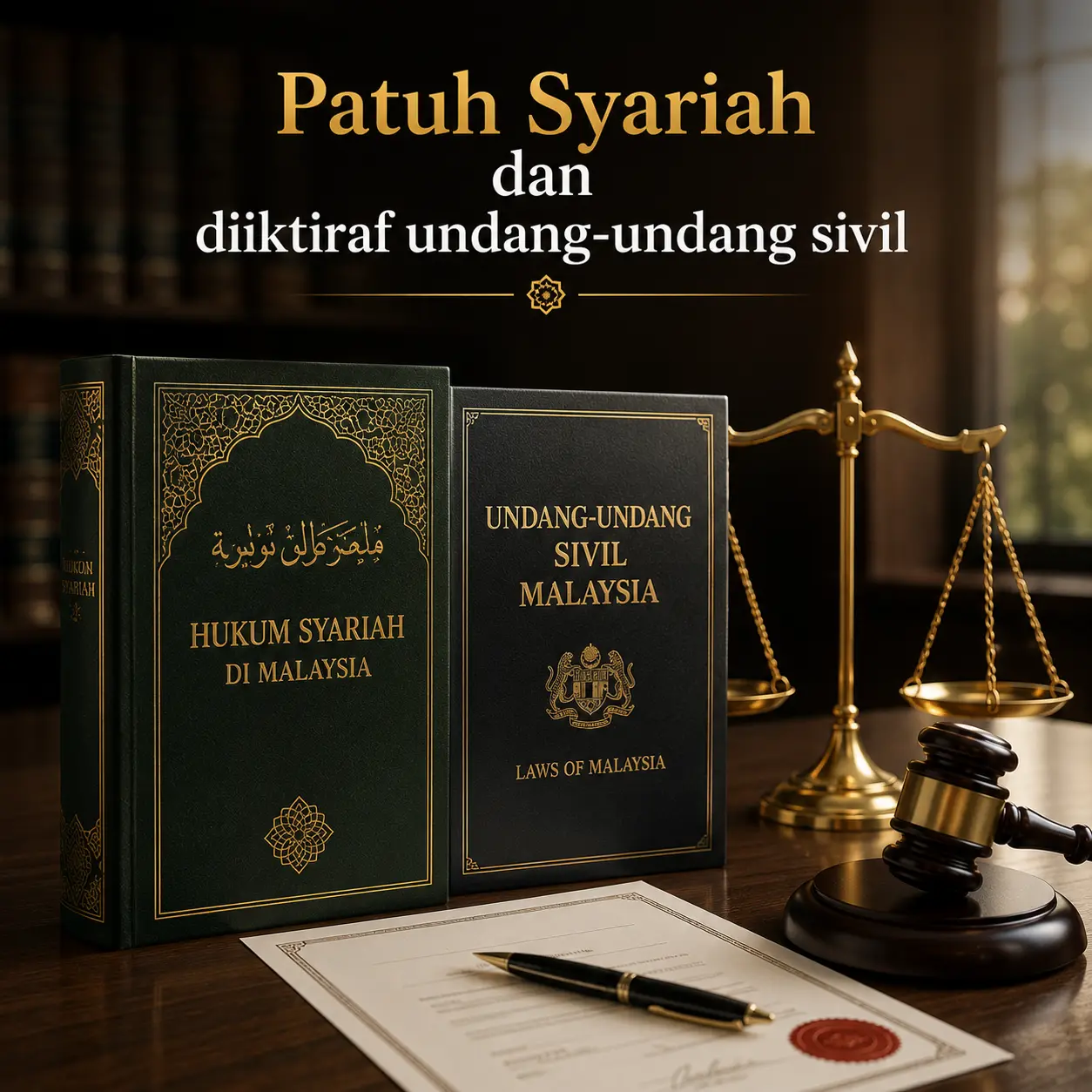 Patuh Syariah dan diiktiraf undang-undang sivil