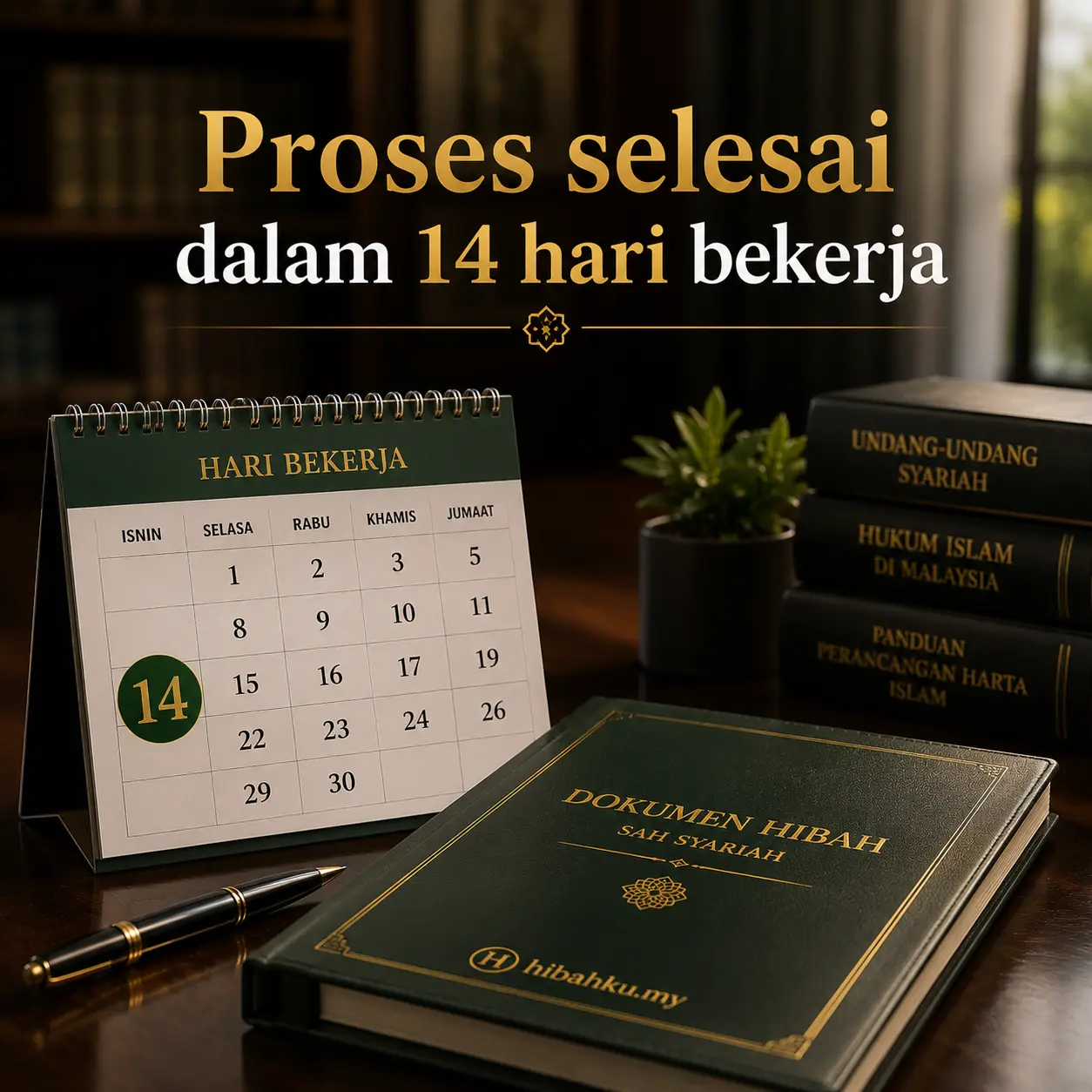 Proses selesai dalam 14 hari bekerja